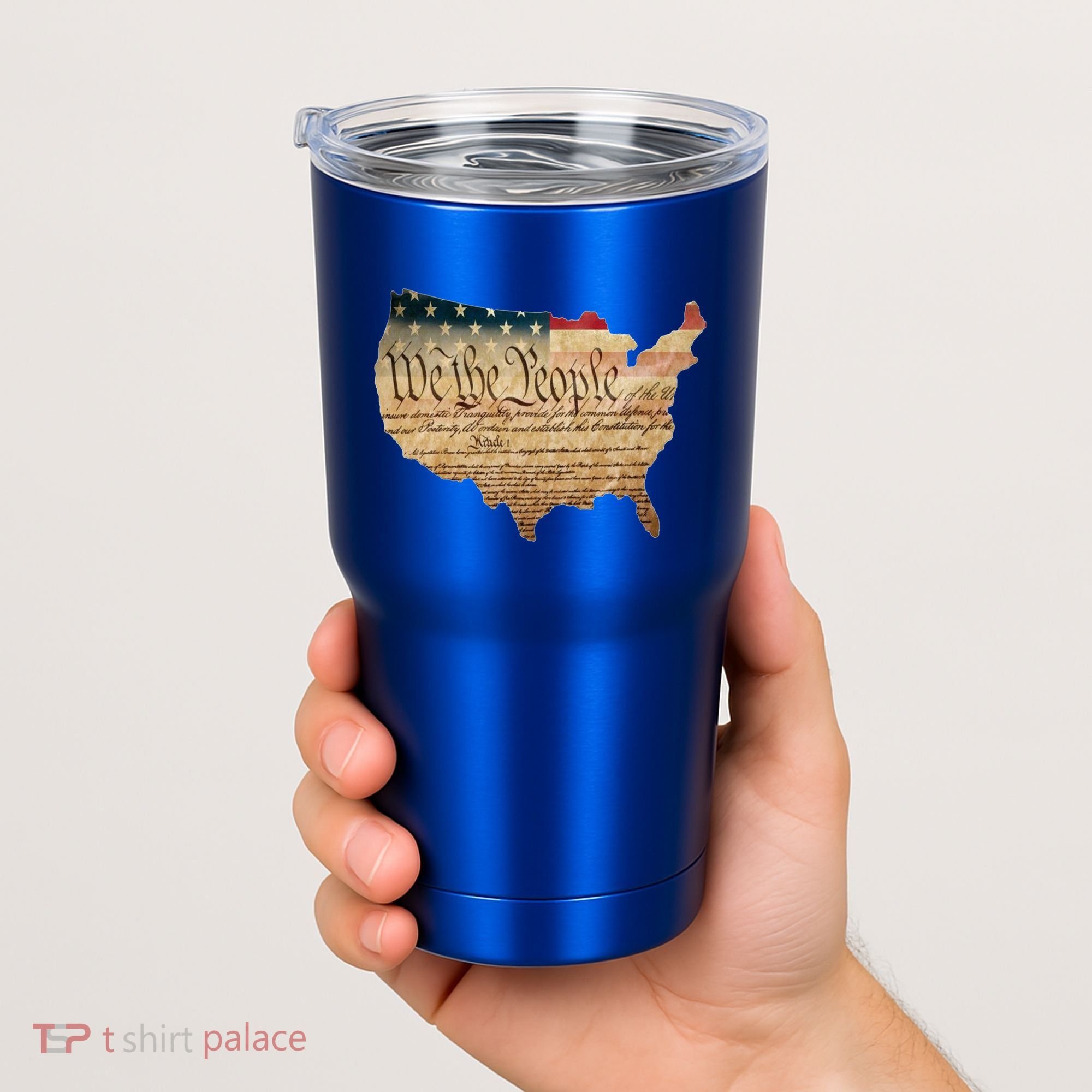 We The People Constitution Usa Flag 2nd Adt Gun Rights Gift Tumbler