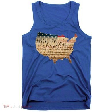 We The People Constitution Usa Flag 2nd Adt Gun Rights Gift Tank Top