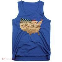We The People Constitution Usa Flag 2nd Adt Gun Rights Gift Tank Top thumb 0