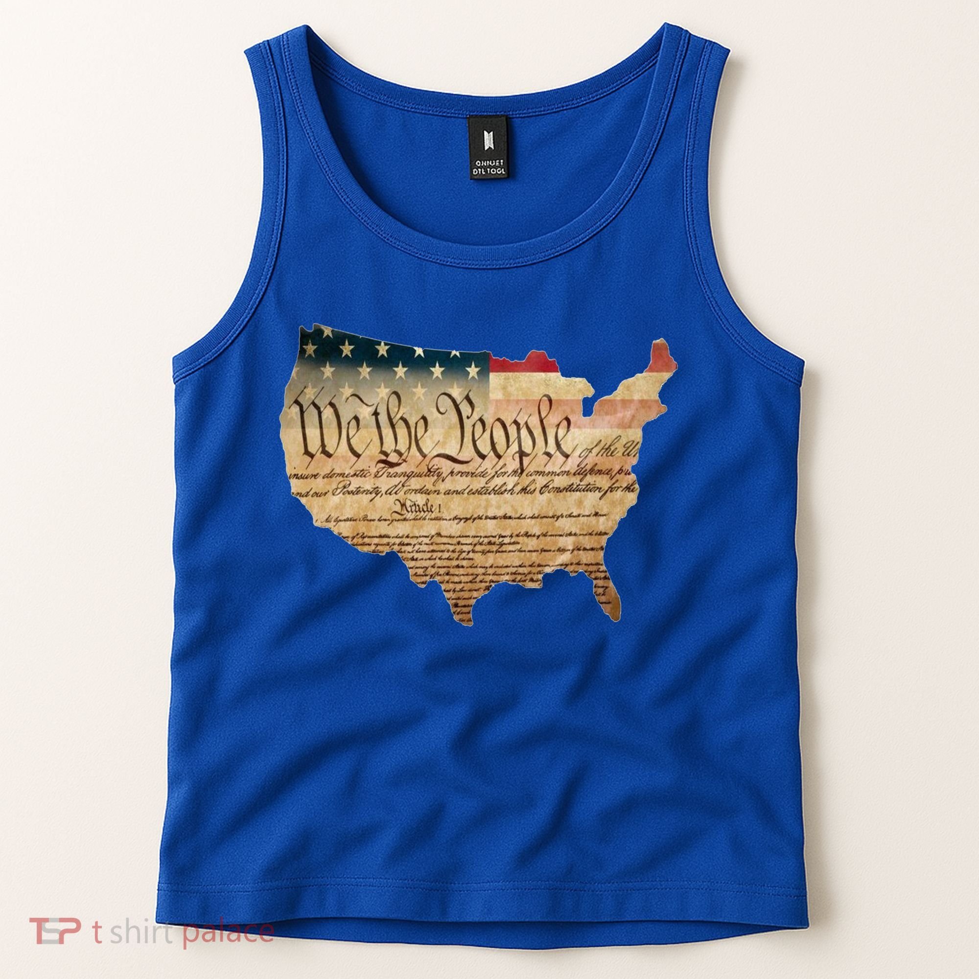 We The People Constitution Usa Flag 2nd Adt Gun Rights Gift Tank Top