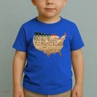 We The People Constitution Usa Flag 2nd Adt Gun Rights Gift Toddler T-Shirt thumb 2