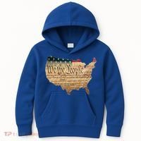 We The People Constitution Usa Flag 2nd Adt Gun Rights Gift Kids Hoodie thumb 0