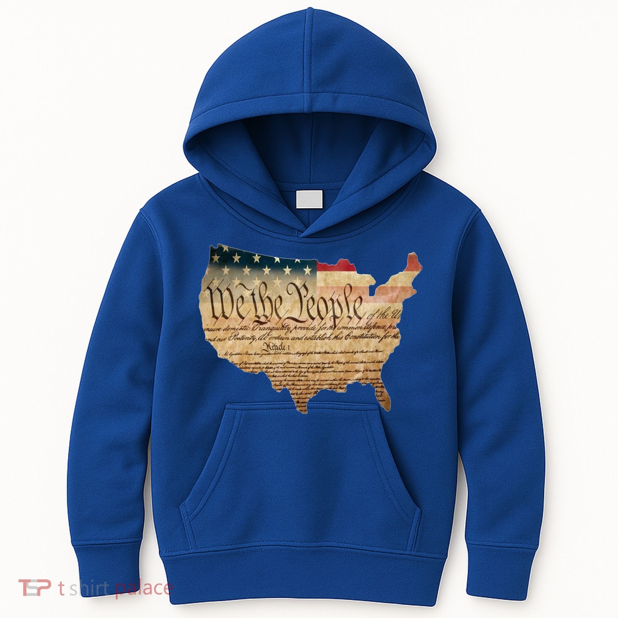 We The People Constitution Usa Flag 2nd Adt Gun Rights Gift Kids Hoodie