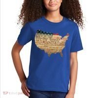 We The People Constitution Usa Flag 2nd Adt Gun Rights Gift Kids T-Shirt thumb 2