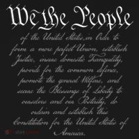 We The People US Constitution 4th Of July Patriotic Ornament thumb 1