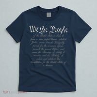 We The People US Constitution 4th Of July Patriotic T-Shirt thumb 5