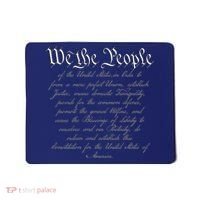 We The People US Constitution 4th Of July Patriotic Mousepad thumb 0