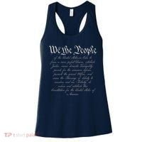 We The People US Constitution 4th Of July Patriotic Women's Tank Top thumb 0