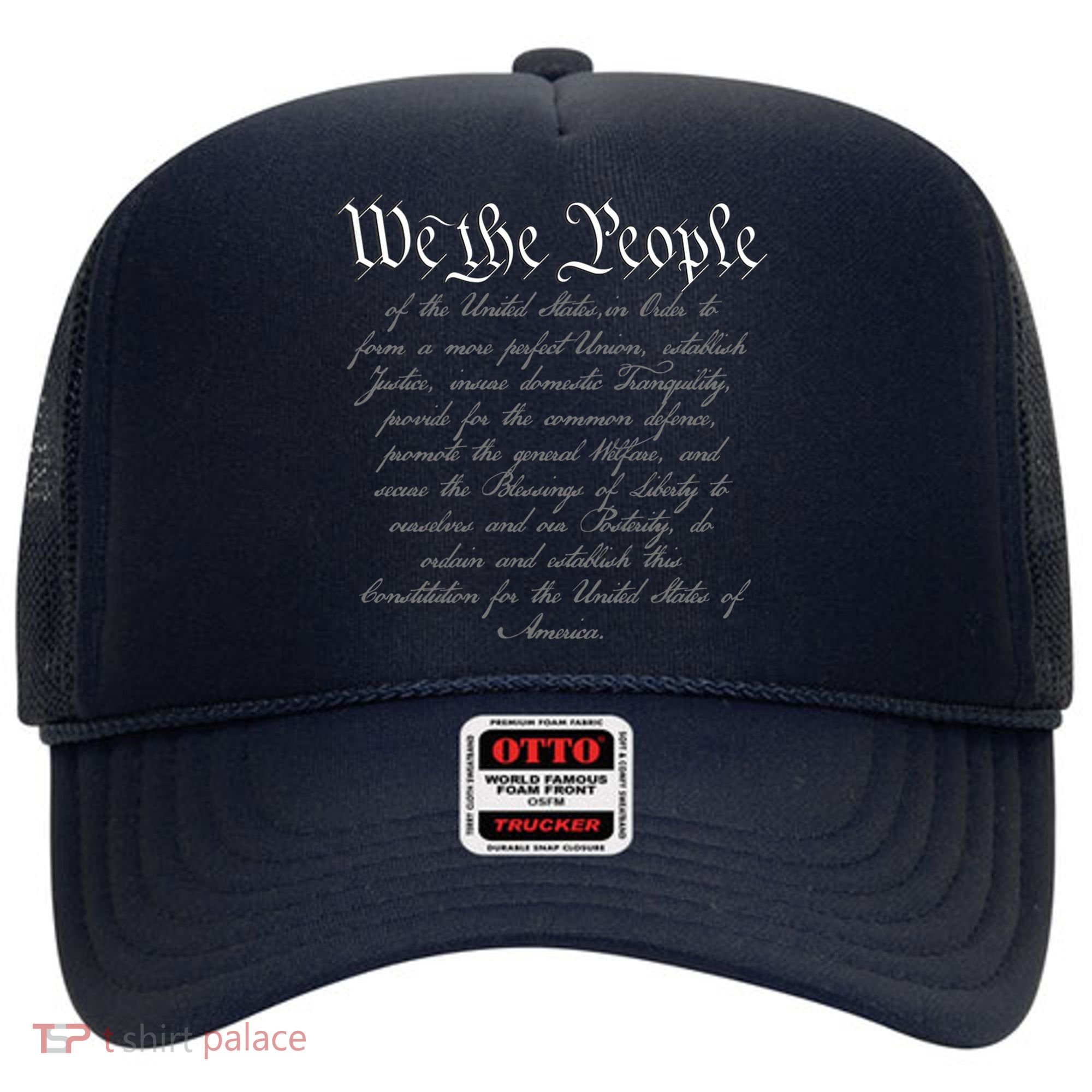 We The People US Constitution 4th Of July Patriotic Hat