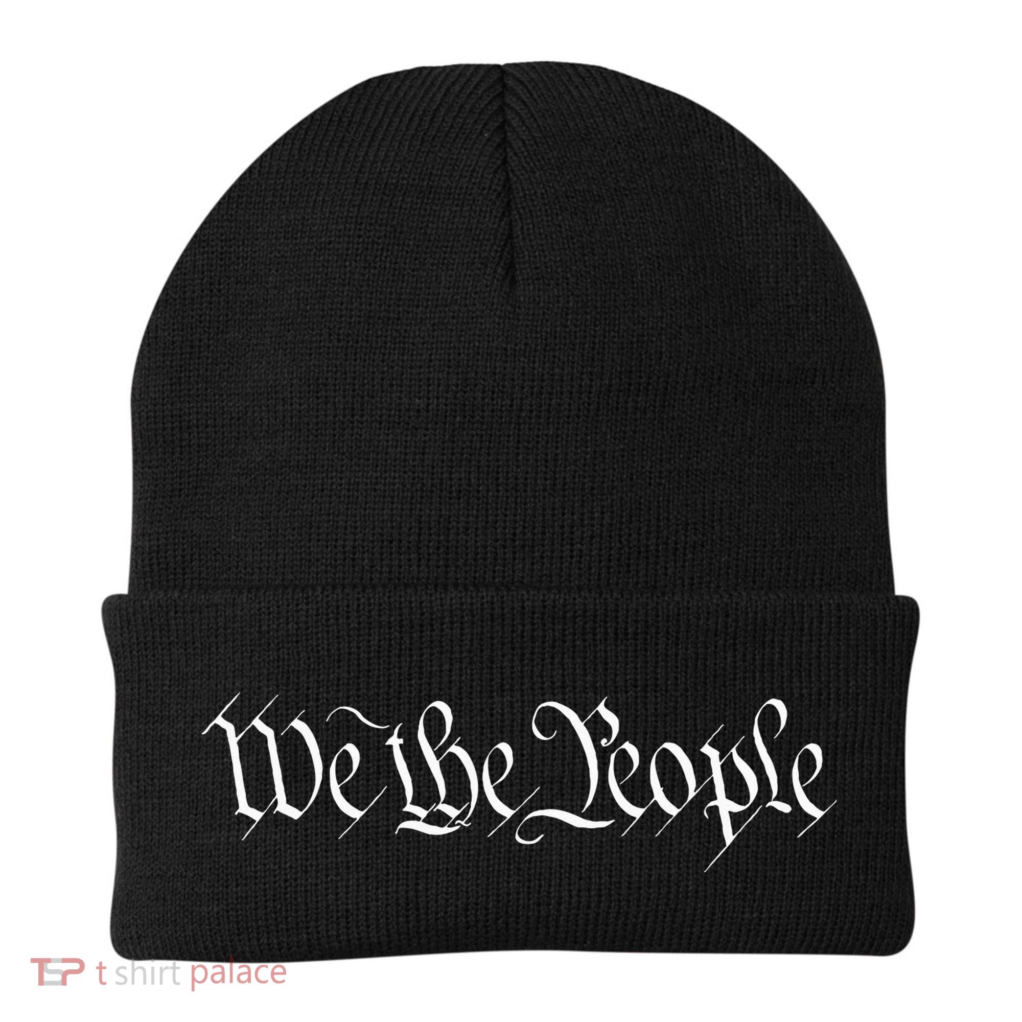 We The People Founding Fathers Constitution American Beanie