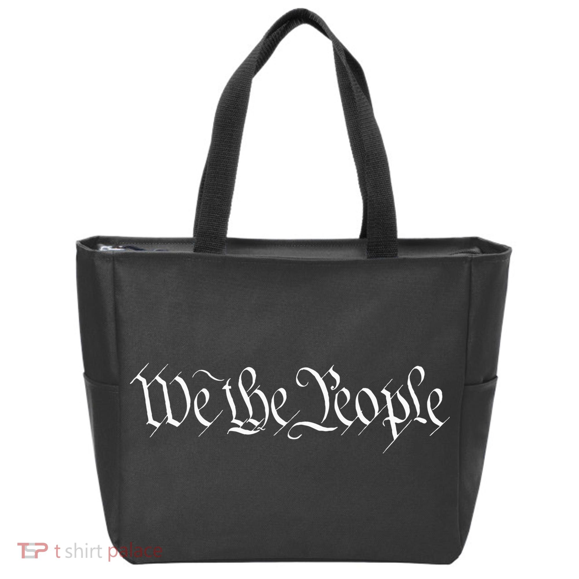 We The People Founding Fathers Constitution American Tote Bag