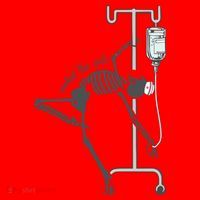 Working The Pole Funny Nurse Dancing Skeleton Halloween Cute Santa Hat thumb 1