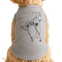Working The Pole Funny Nurse Dancing Skeleton Halloween Cute Doggie Tank thumb 0