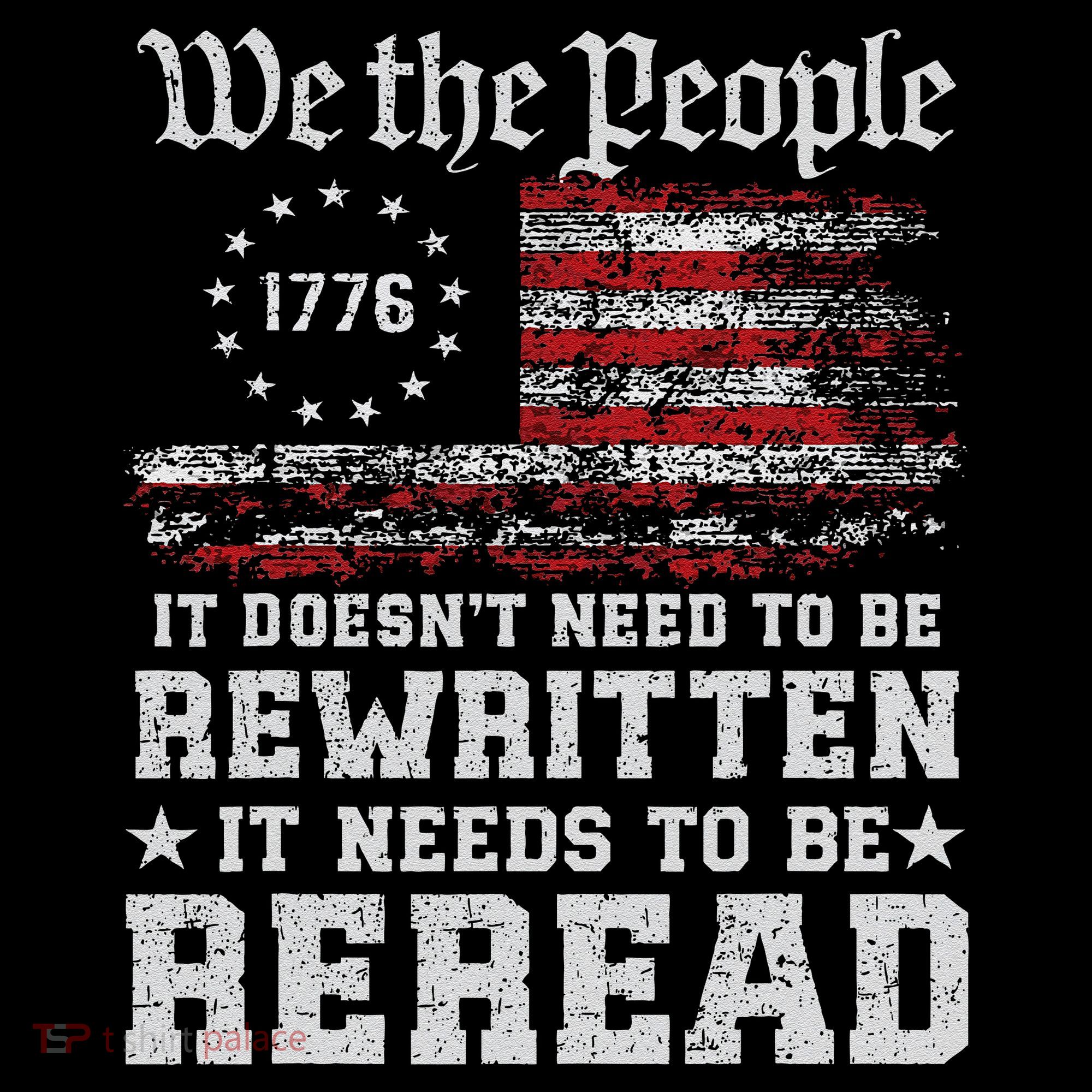 We The People Constitution Needs To Reread Usa Flag July 4th Coffee Mug