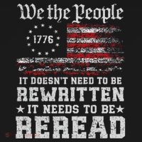 We The People Constitution Needs To Reread Usa Flag July 4th Women's Hoodie thumb 2