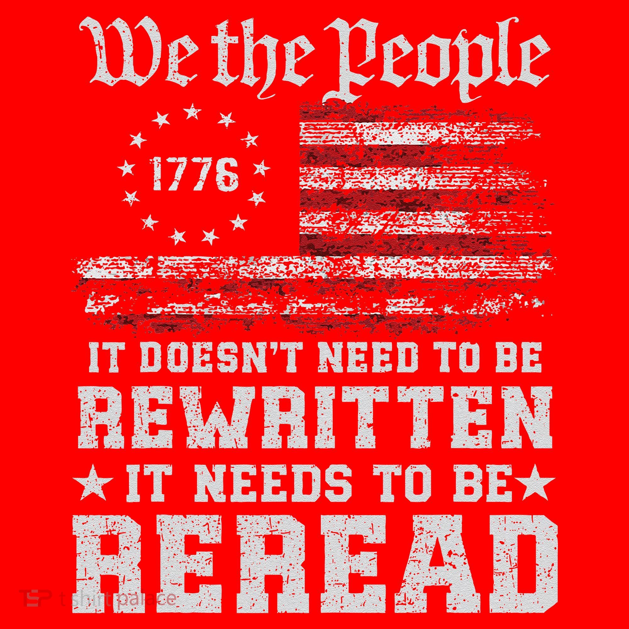 We The People Constitution Needs To Reread Usa Flag July 4th Santa Hat