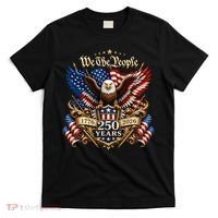 We The People Patriotic 250th Anniversary Eagle 1776-2026 T-Shirt thumb 0