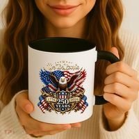 We The People Patriotic 250th Anniversary Eagle 1776-2026 Coffee Mug thumb 3