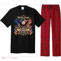 We The People Patriotic 250th Anniversary Eagle 1776-2026 Pajama Set thumb 0
