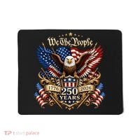 We The People Patriotic 250th Anniversary Eagle 1776-2026 Mousepad thumb 0