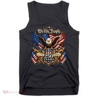 We The People Patriotic 250th Anniversary Eagle 1776-2026 Tank Top thumb 0