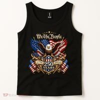 We The People Patriotic 250th Anniversary Eagle 1776-2026 Tank Top thumb 2