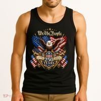 We The People Patriotic 250th Anniversary Eagle 1776-2026 Tank Top thumb 3