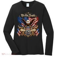 We The People Patriotic 250th Anniversary Eagle 1776-2026 Women's Long Sleeve Shirt thumb 0