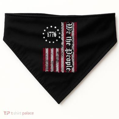 We The People Flag USA-Made Doggie Bandana