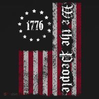 We The People Flag USA-Made Doggie Bandana thumb 2