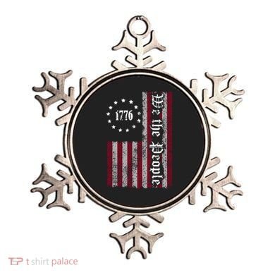We The People Flag Ornament