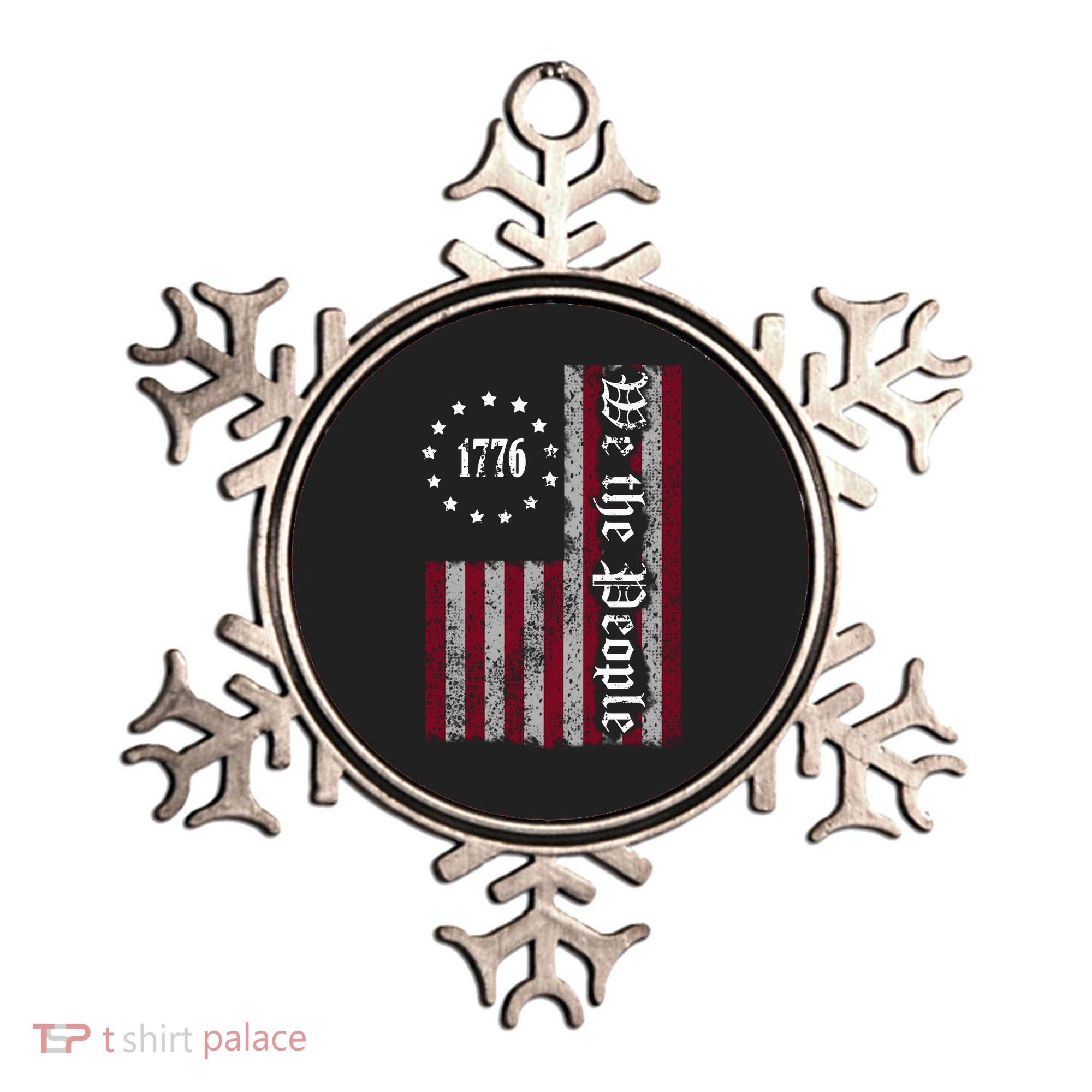 We The People Flag Ornament