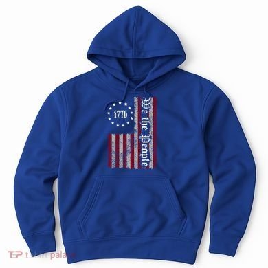 We The People Flag Hoodie
