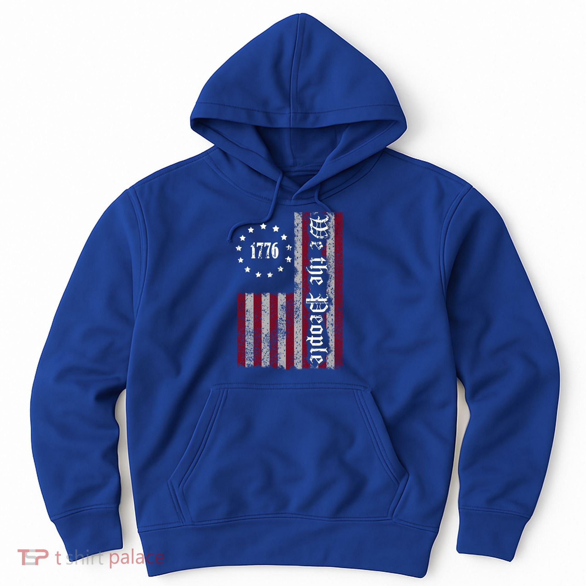 We The People Flag Hoodie