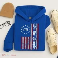 We The People Flag Hoodie thumb 4