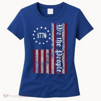 We The People Flag Women's T-Shirt