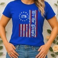 We The People Flag Women's T-Shirt thumb 2