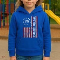 We The People Flag Kids Hoodie thumb 3