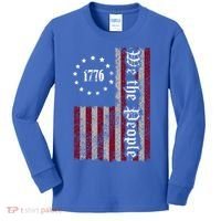We The People Flag Kids Long Sleeve Shirt thumb 0