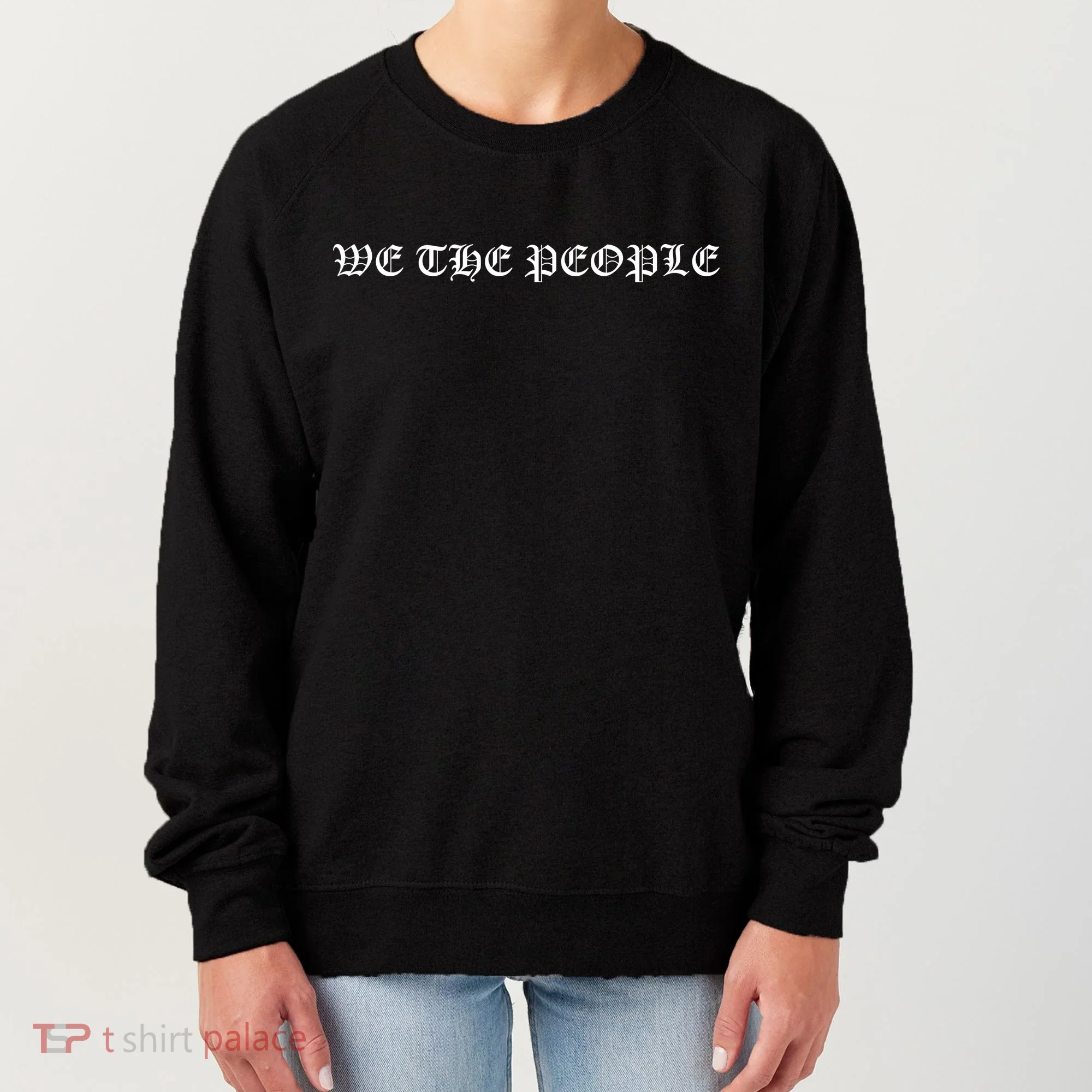We The People Retro Women's Sweatshirt