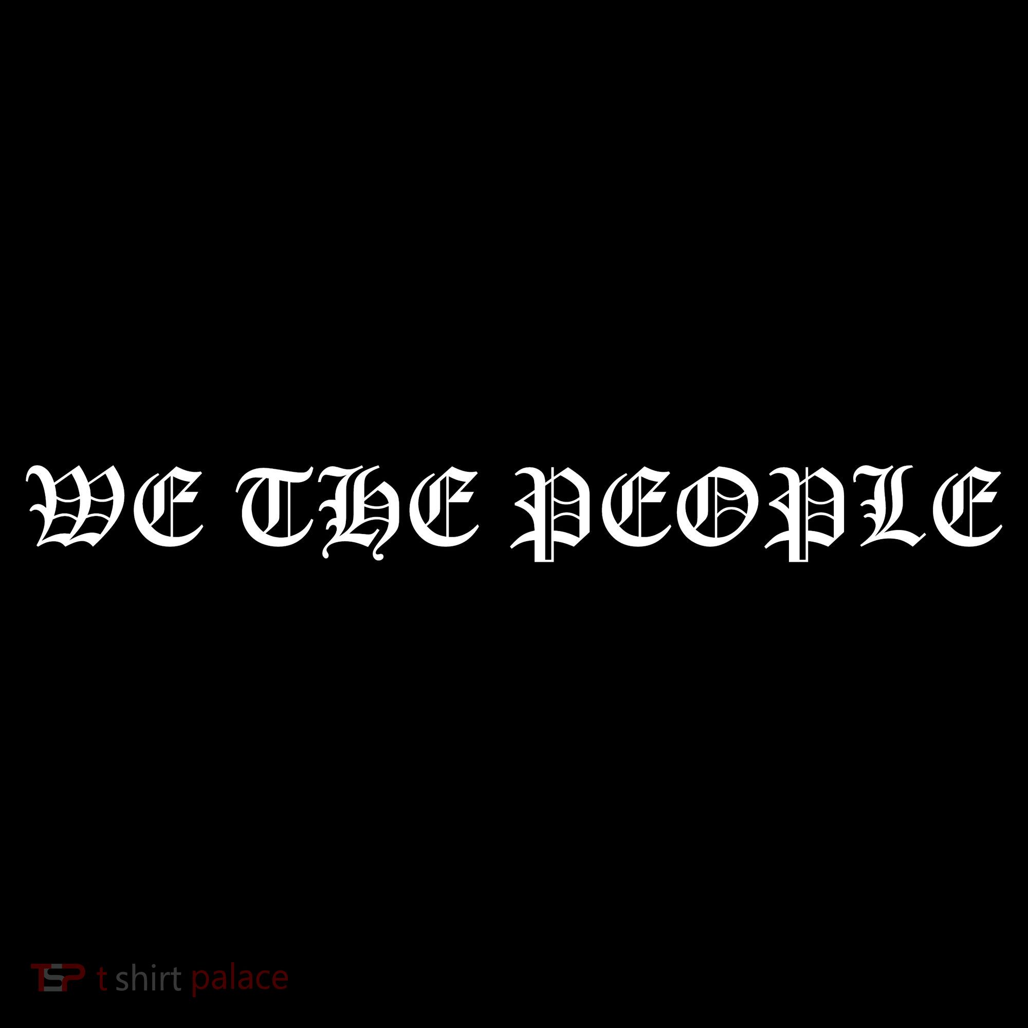 We The People Retro Button