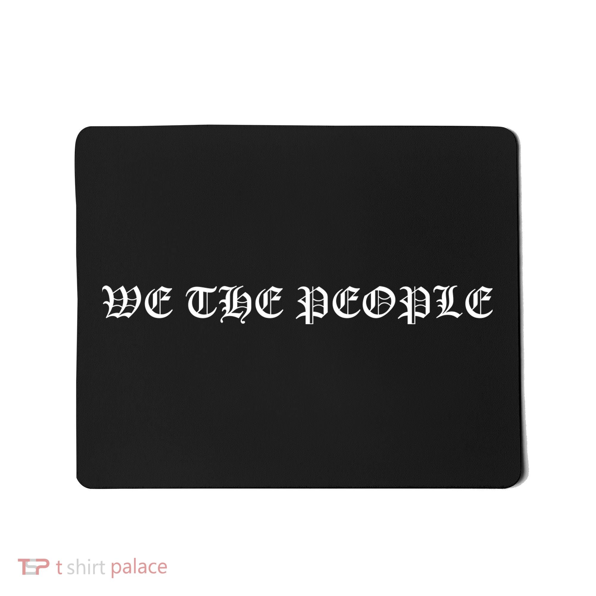 We The People Retro Mousepad