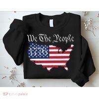 We The People 1776 Conservative Patriotic American US Constitution American Sweatshirt thumb 2