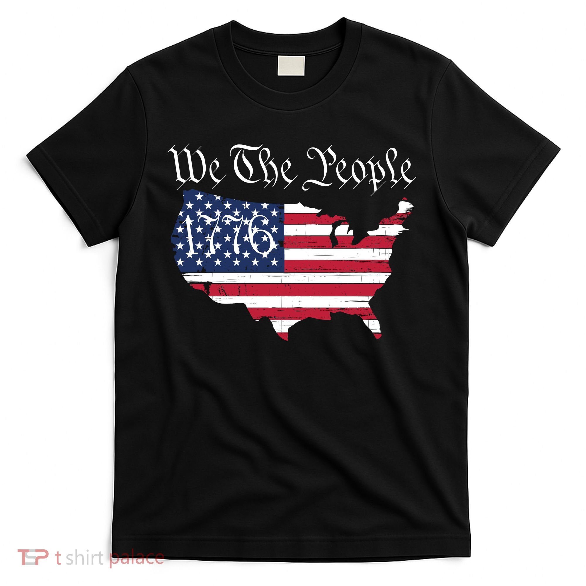 We The People 1776 Conservative Patriotic American US Constitution American T-Shirt
