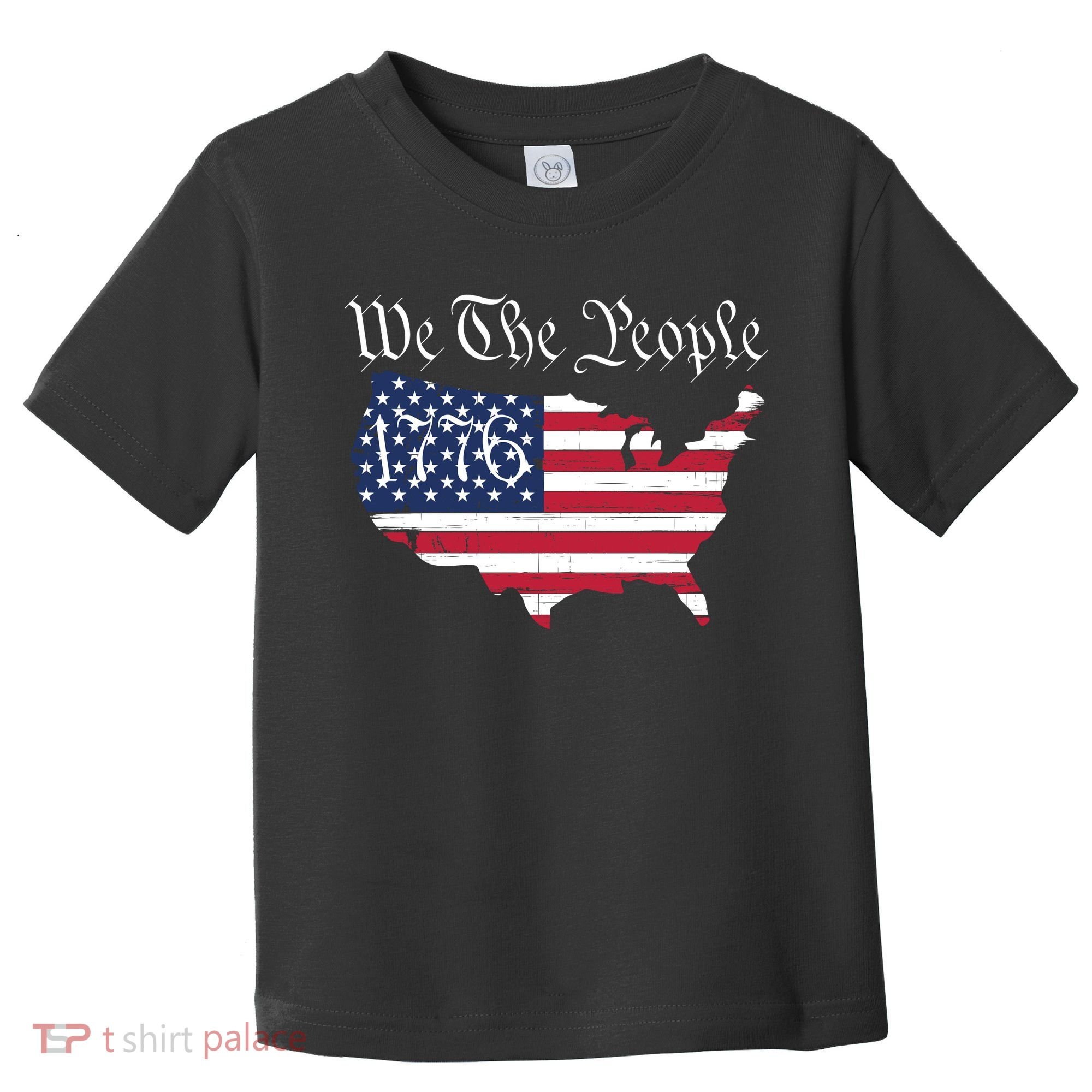 We The People 1776 Conservative Patriotic American US Constitution American Toddler T-Shirt