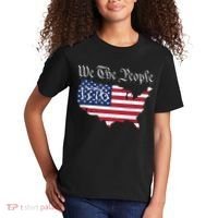 We The People 1776 Conservative Patriotic American US Constitution American Kids T-Shirt thumb 2