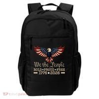 We The People Bold Proud Free 1776-2026 Backpack thumb 0
