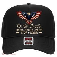 We The People Bold Proud Free 1776-2026 Hat thumb 0