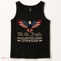 We The People Bold Proud Free 1776-2026 Tank Top thumb 2