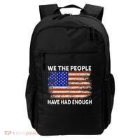 We The People Have Had Enough USA Backpack thumb 0